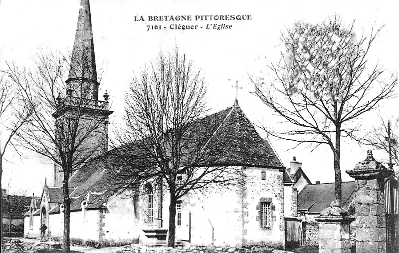 Eglise de Clguer (Bretagne).