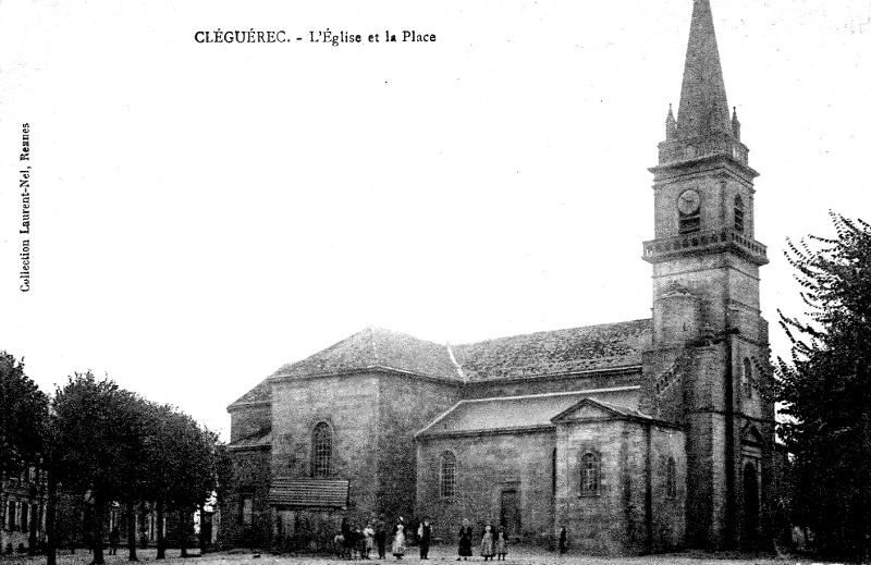 Eglise de Clgurec (Bretagne).