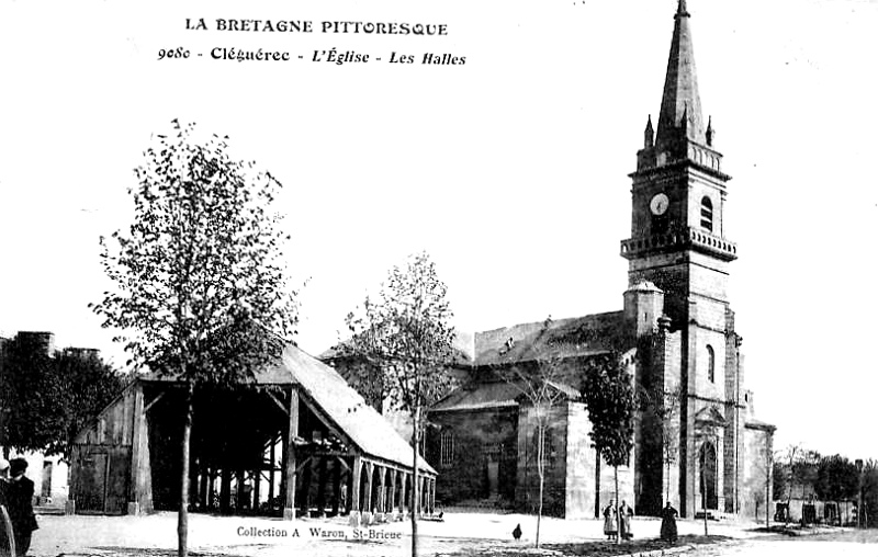 Eglise de Clgurec (Bretagne).