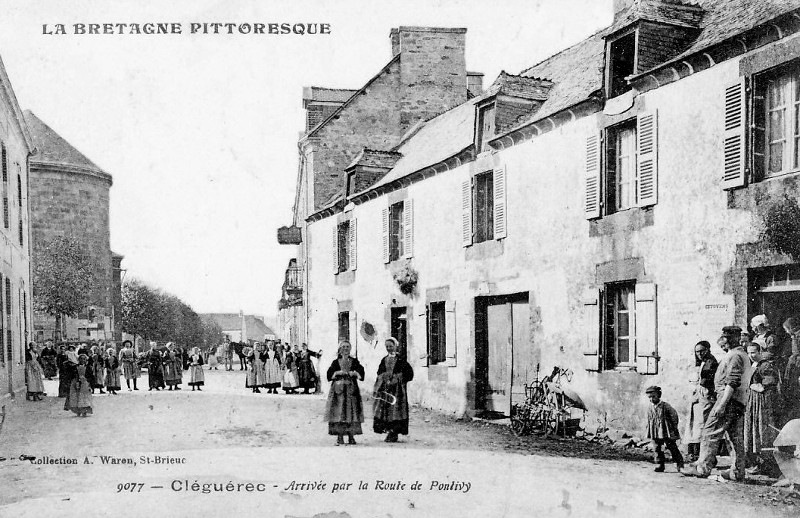 Ville de Clgurec (Bretagne).