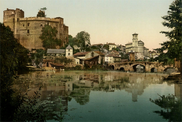Ville de Clisson (Bretagne).