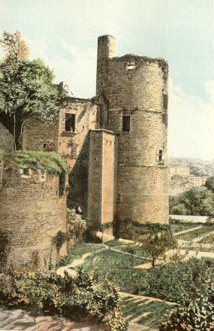 Château de Clisson (Bretagne).