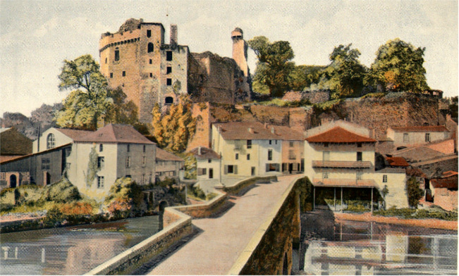 Ville de Clisson (Bretagne).