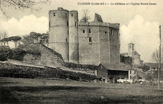 Chteau de Clisson (Bretagne).