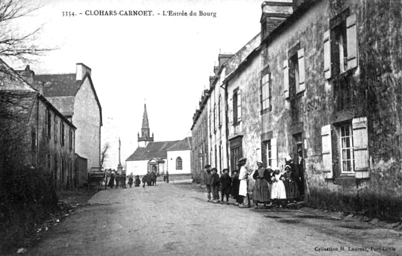 Ville de Clohars-Carnoët (Bretagne).
