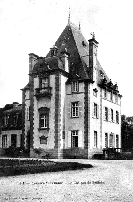 Chteau de Bodinio  Clohars-Fouesnant (Bretagne).