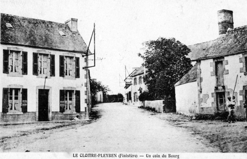 Ville du Cloître-Pleyben (Bretagne).
