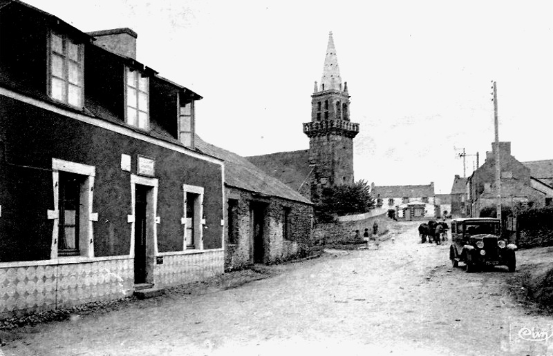 Ville du Clotre-Saint-Thgonnec (Bretagne).