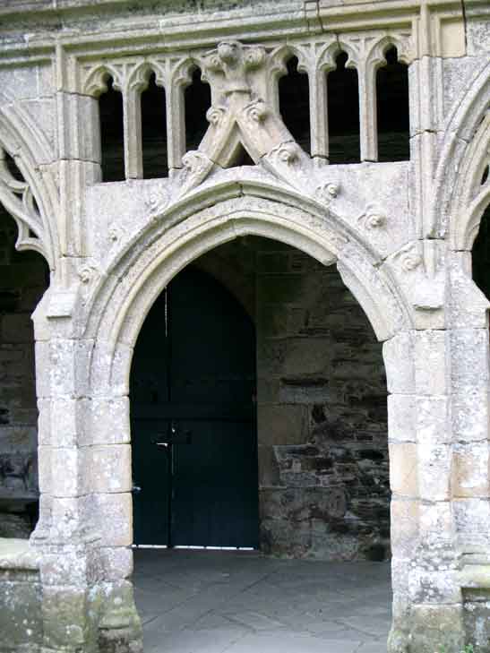 clotre de la cathdrale de Trguier (Bretagne)