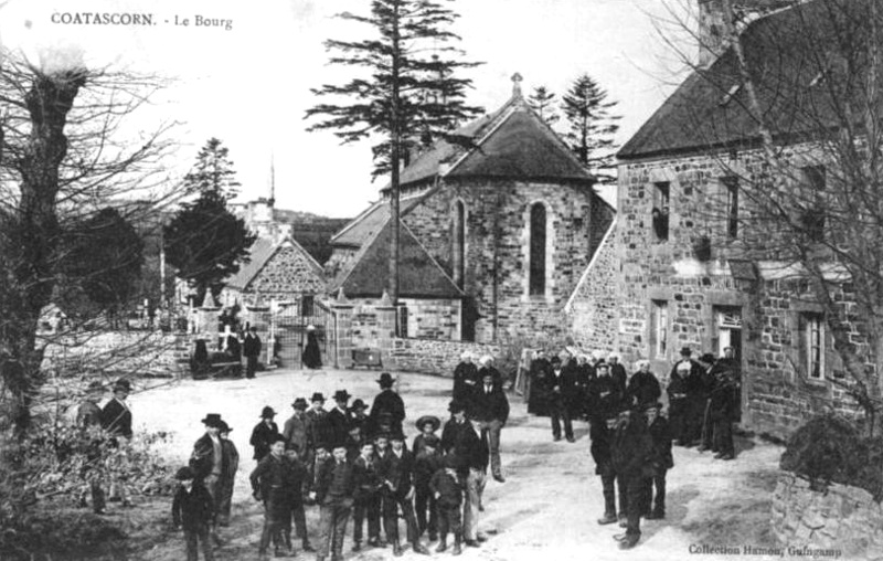 Ville de Coatascorn (Bretagne).