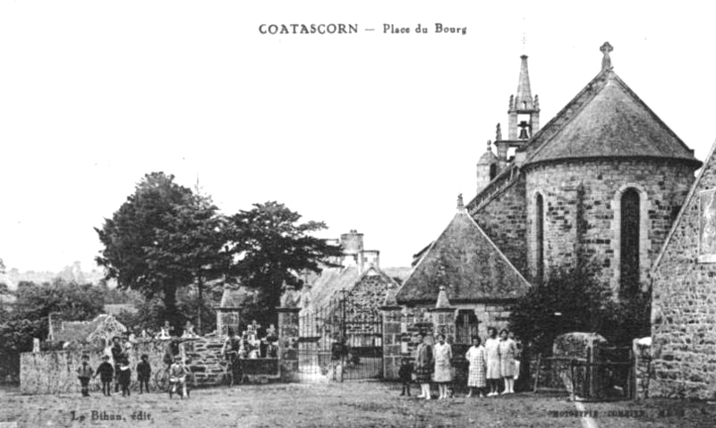 Ville de Coatascorn (Bretagne).