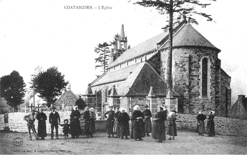 Eglise de Coatascorn (Bretagne).
