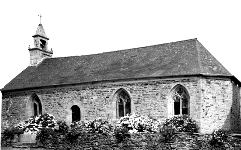 Chapelle Notre-Dame de Lochrist à Coatréven (Bretagne).