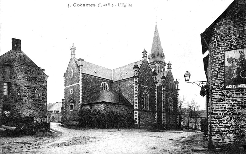 Eglise de Cosmes (Bretagne).