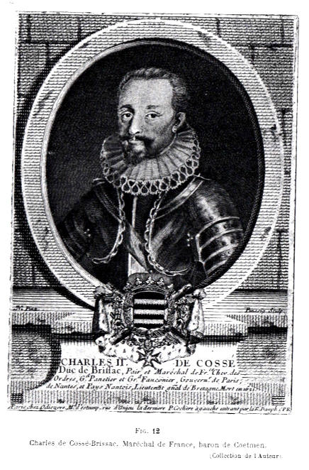 Portrait de Charles de Cossé-Brissac, baron de Coëtmen (Bretagne).