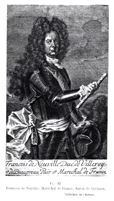 Portrait de François de Neuville, baron de Coëtmen (Bretagne).