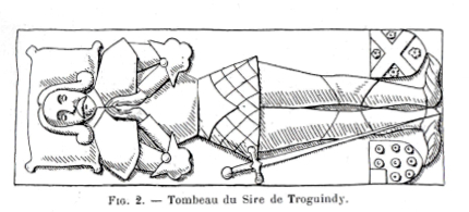 Tombeau du Sire de Troguindy (Bretagne).