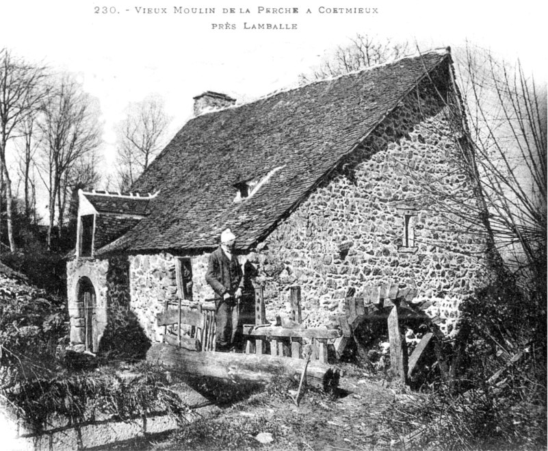 Moulin de Coëtmieux (Bretagne).