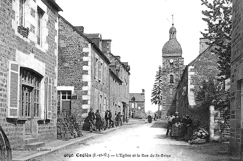 Ville de Coglès (Bretagne).