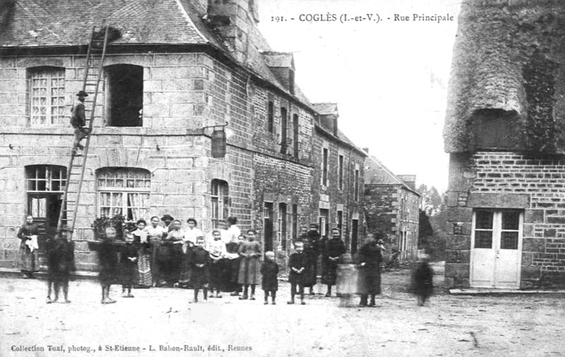 Ville de Cogls (Bretagne).