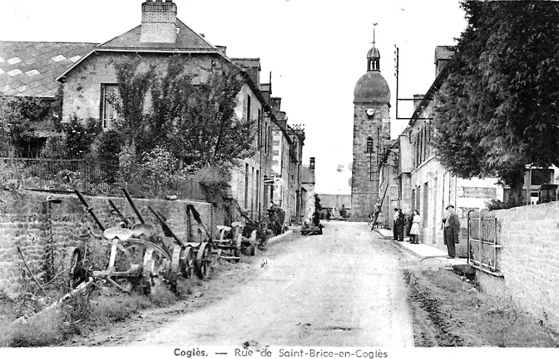 Ville de Cogls (Bretagne).