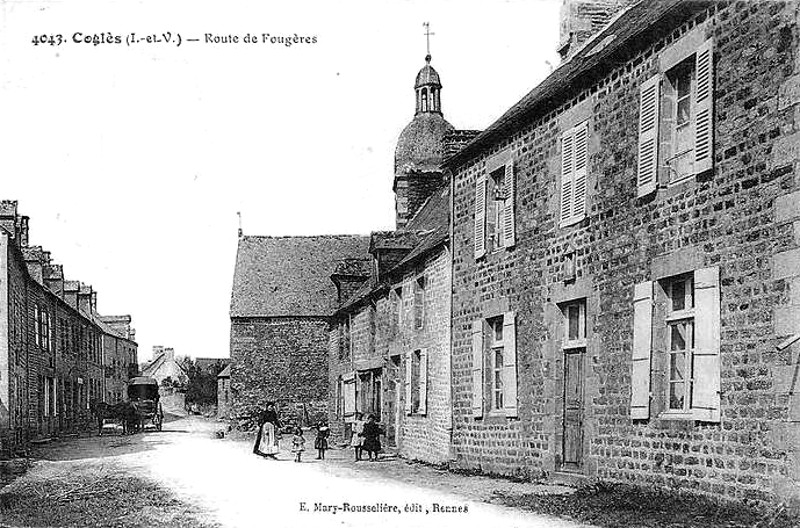 Ville de Coglès (Bretagne).