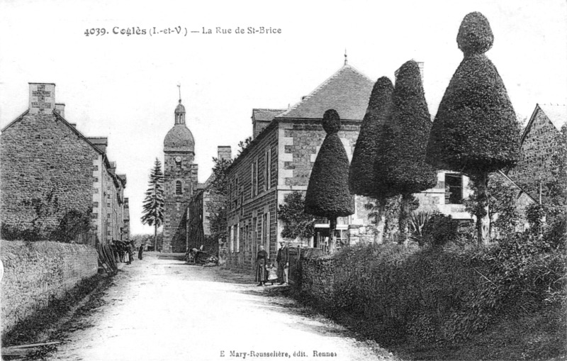 Ville de Cogls (Bretagne).