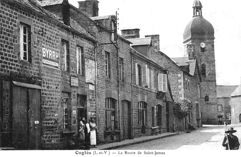 Ville de Cogls (Bretagne).