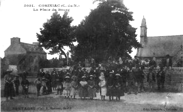 Bourg de Cohiniac (Bretagne).