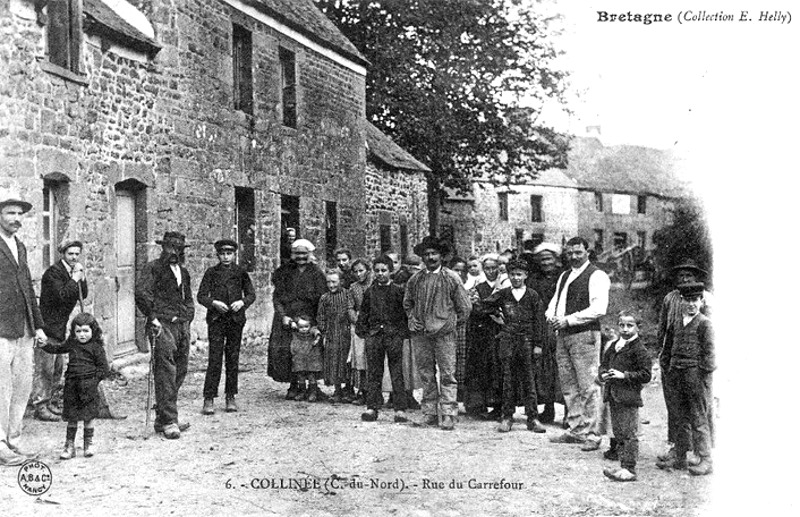 Ville de Colline (Bretagne).