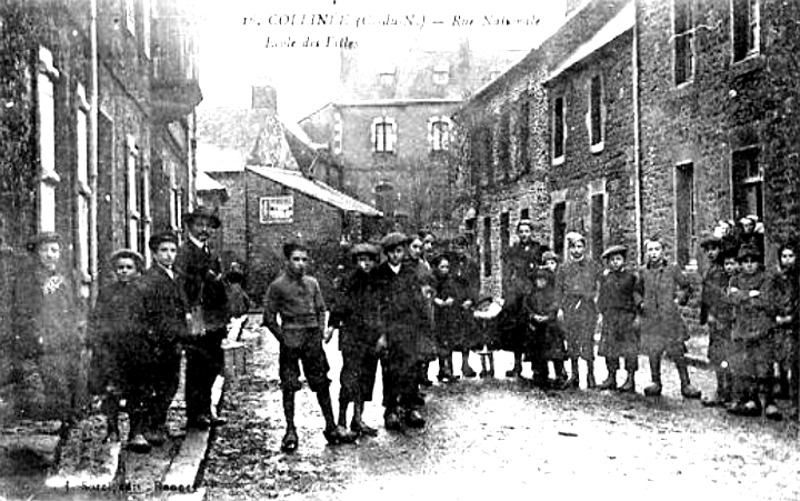 Ville de Colline (Bretagne).