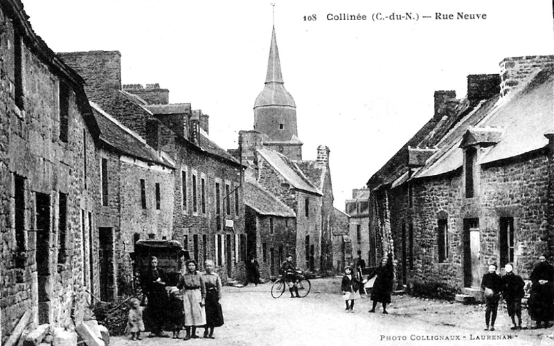 Ville de Colline (Bretagne).