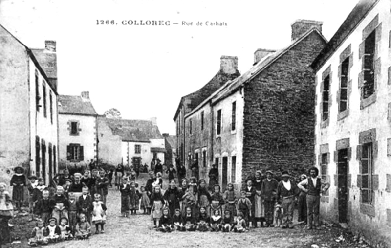 Ville de Collorec (Bretagne).