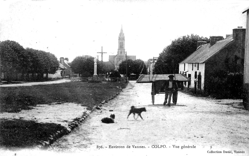 Ville de Colpo (Bretagne).