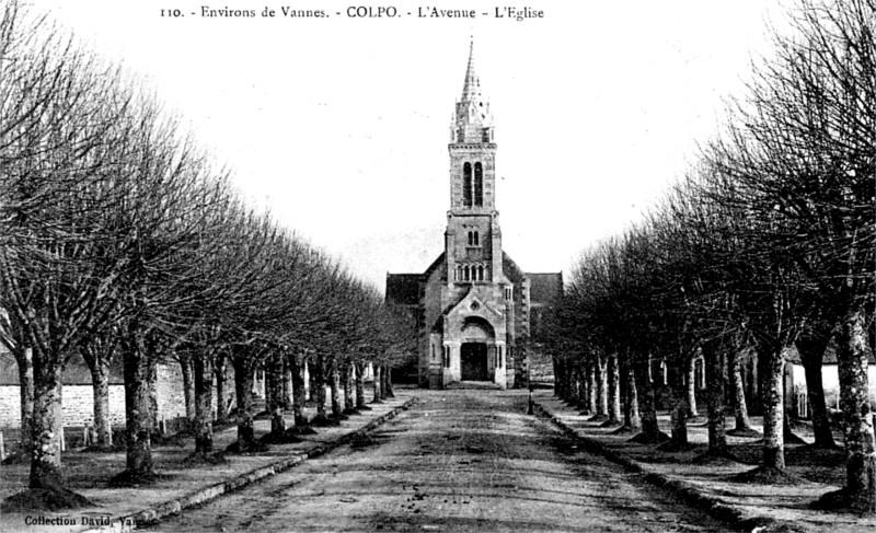 Eglise de Colpo (Bretagne).