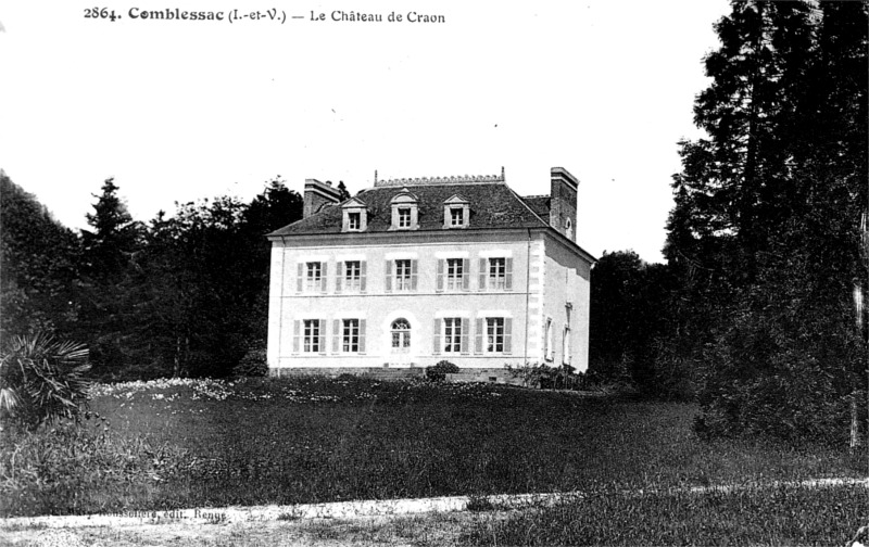 Chteau de Craon  Comblessac (Bretagne).