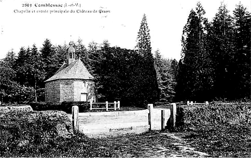 Chapelle du chteau de Craon  Comblessac (Bretagne).