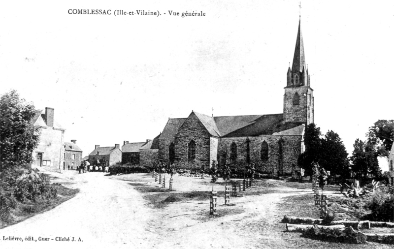 Eglise de Comblessac (Bretagne).