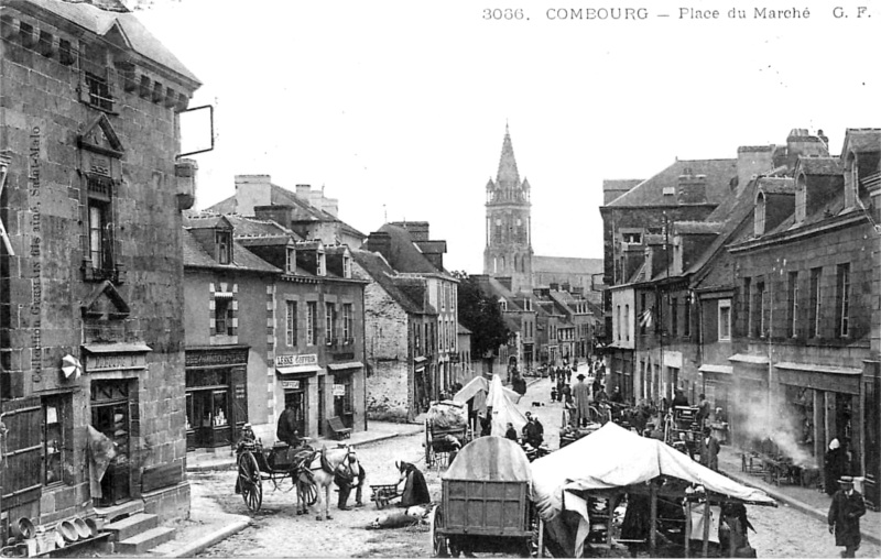 Ville de Combourg (Bretagne).