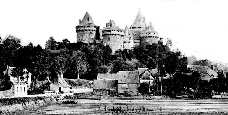 Le chteau de Combourg (Bretagne).