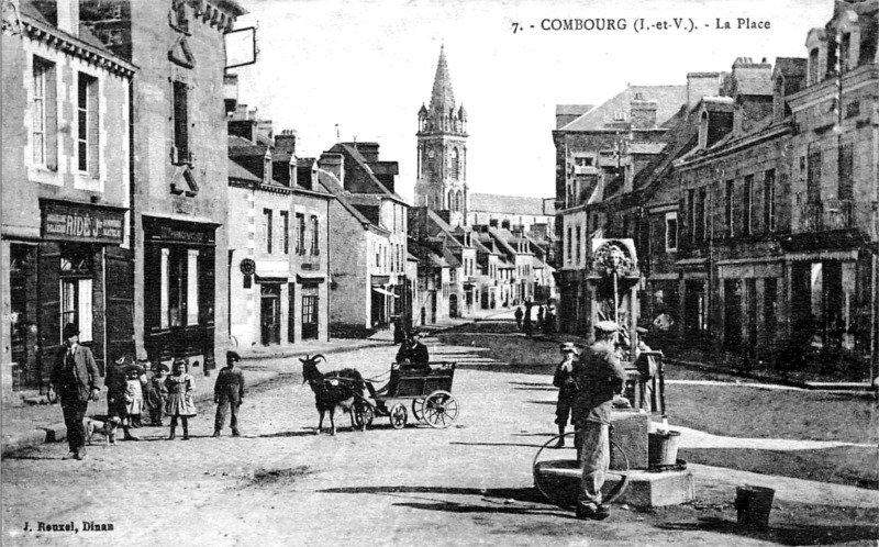 Ville de Combourg (Bretagne).