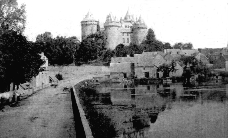 Le chteau de Combourg (Bretagne).