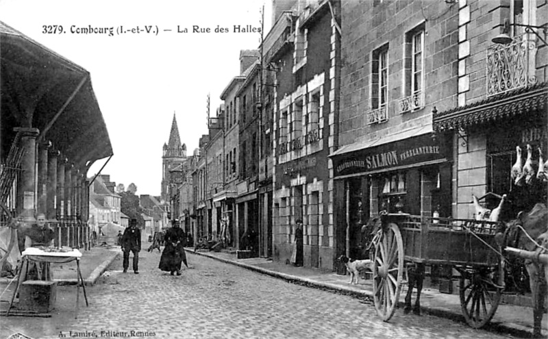 Ville de Combourg (Bretagne).