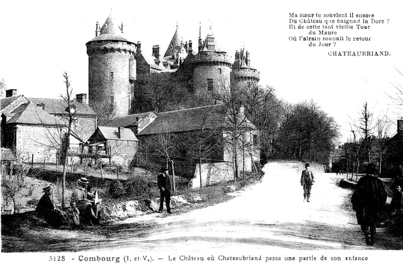 Chteau ou Manoir de Combourg (Bretagne).