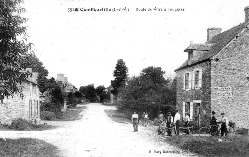 Ville de Combourtill (Bretagne).