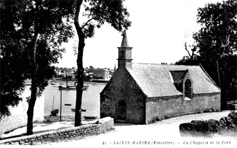 Chapelle Sainte-Marine de Combrit (Bretagne).