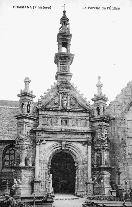 Eglise de Commana (Bretagne).