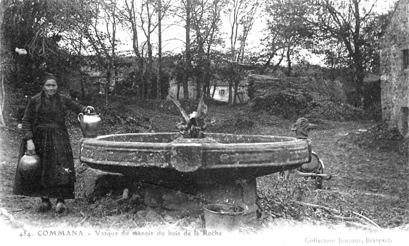 Manoir du Bois de la Roche  Commana (Bretagne).