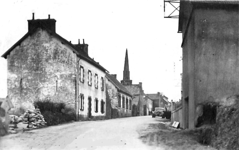 Ville de Commana (Bretagne).