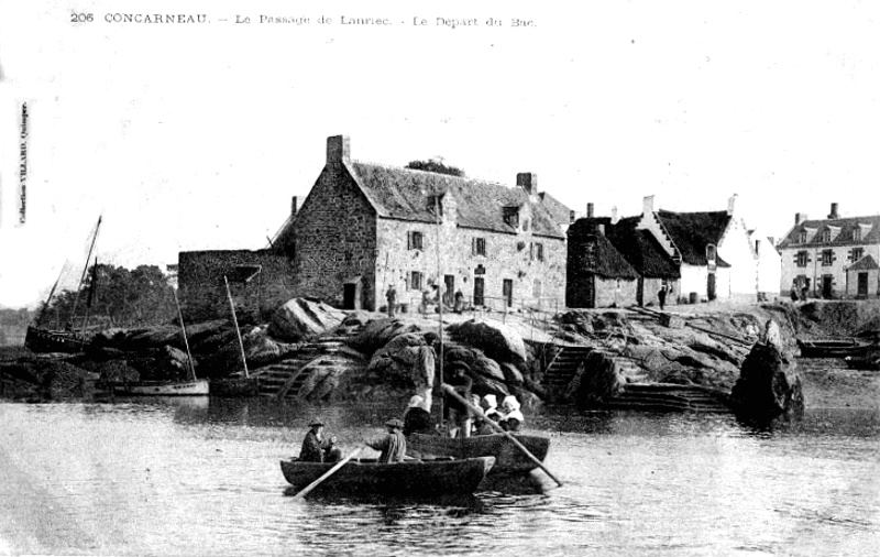 Ville de Concarneau (Bretagne).